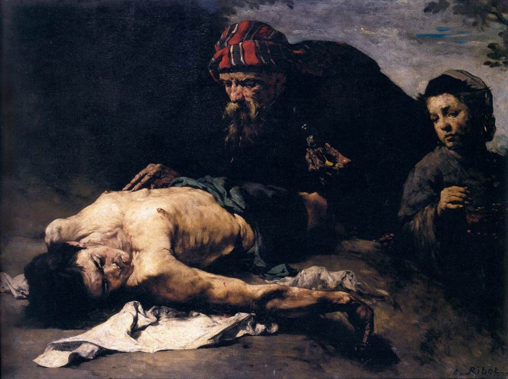 Théodule-Augustin-Ribot-The-Good-Samaritan